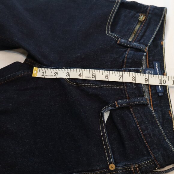 Ralph Lauren Sport Blue Label Tribeca 114 Dark Wash Straight Jeans Size 28 EUC - Picture 8 of 9